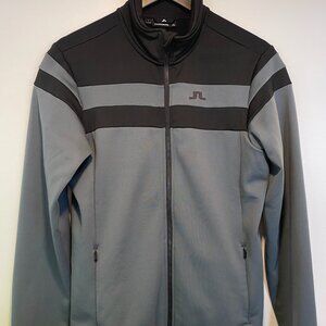 Mens J.Lindberg zip front fleece jacket